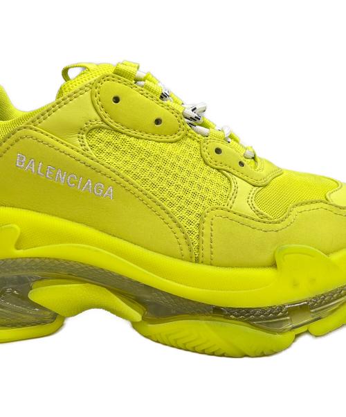 BALENCIAGA（バレンシアガ）BALENCIAGA (バレンシアガ) TRIPLE S イエロー サイズ:26.5㎝の古着・服飾アイテム