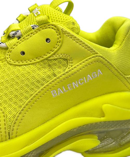 BALENCIAGA（バレンシアガ）BALENCIAGA (バレンシアガ) TRIPLE S イエロー サイズ:26.5㎝の古着・服飾アイテム