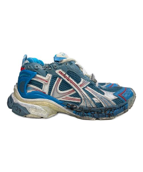 BALENCIAGA（バレンシアガ）BALENCIAGA (バレンシアガ) RUNNER ブルー サイズ:26.5の古着・服飾アイテム