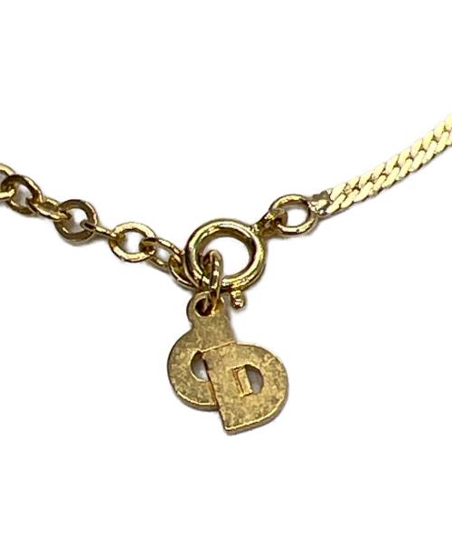 Christian Dior（クリスチャン ディオール）Christian Dior (クリスチャン ディオール) ラインストーンネックレスの古着・服飾アイテム
