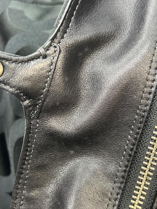 COACH（コーチ）COACH (コーチ) トートバッグ オプアート ブラック×パープルの古着・服飾アイテム