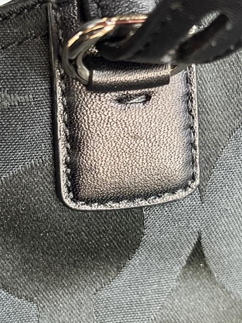 COACH（コーチ）COACH (コーチ) トートバッグ オプアート ブラック×パープルの古着・服飾アイテム