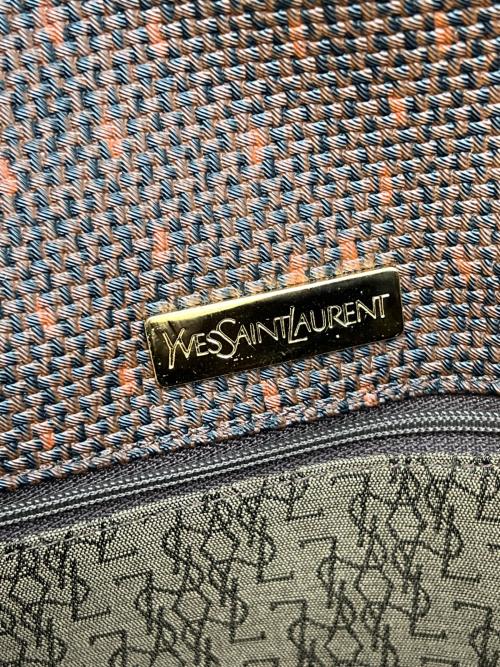 Yves Saint Laurent（イヴサンローラン）Yves Saint Laurent (イヴサンローラン) ショルダーバッグ ブラウンの古着・服飾アイテム