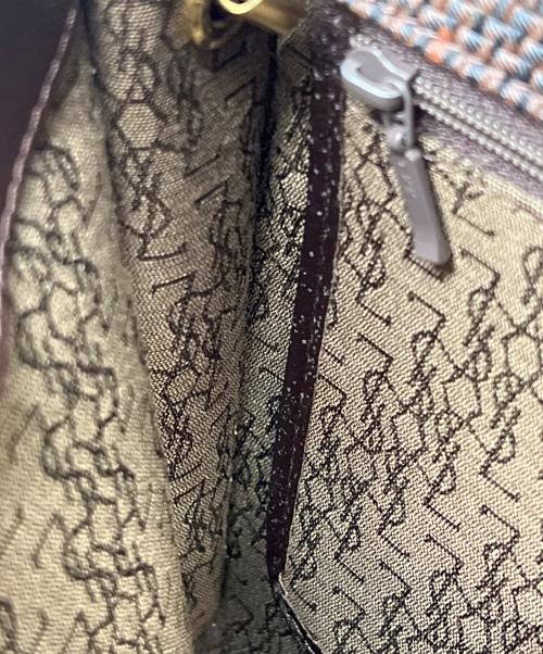 Yves Saint Laurent（イヴサンローラン）Yves Saint Laurent (イヴサンローラン) ショルダーバッグ ブラウンの古着・服飾アイテム