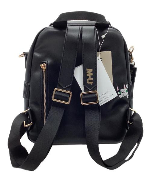 M U SPORTS（エムユースポーツ）M U SPORTS (エムユースポーツ) バックパック ブラック 未使用品の古着・服飾アイテム