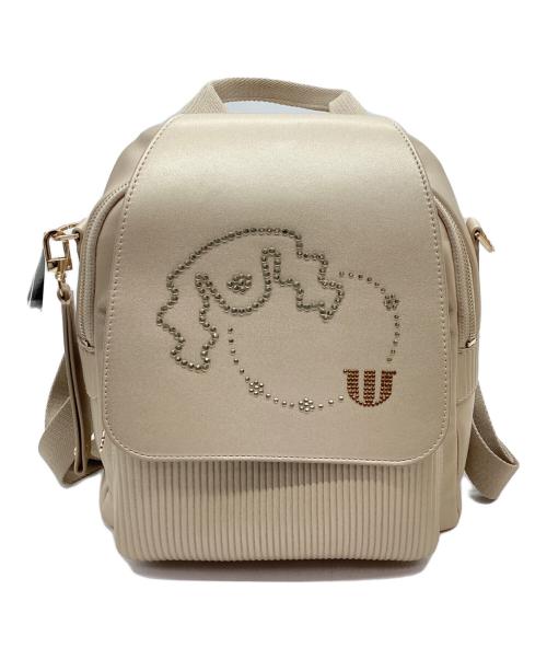 M U SPORTS（エムユースポーツ）M U SPORTS (エムユースポーツ) バックパック ベージュ 未使用品の古着・服飾アイテム