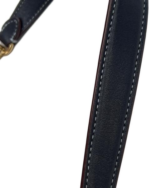 COACH（コーチ）COACH (コーチ) テリ ショルダー バッグ・シグネチャー シャンブレー ネイビーの古着・服飾アイテム