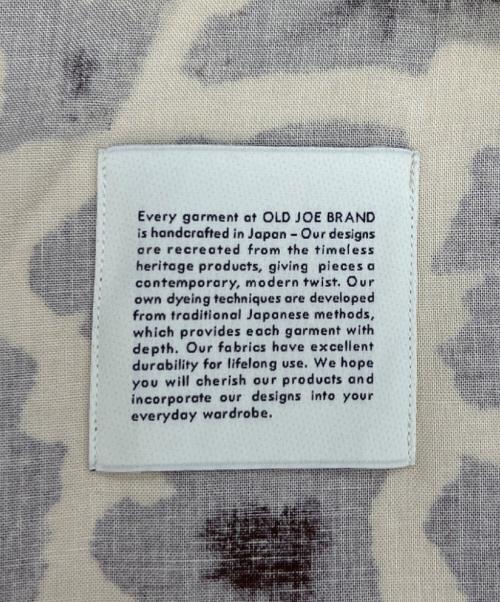 OLD JOE BRAND（オールドジョーブランド）OLD JOE BRAND (オールドジョーブランド) オリジナルプリンテッドオープンカラーシャツ ブラウン×ベージュ サイズ:17 1/2の古着・服飾アイテム