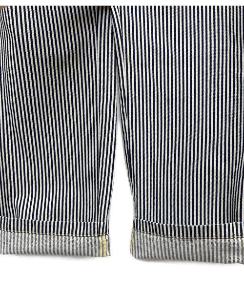 KENZO（ケンゾー）KENZO (ケンゾー) ルーズフィットジーンズ ホワイト×ネイビー サイズ:US29の古着・服飾アイテム