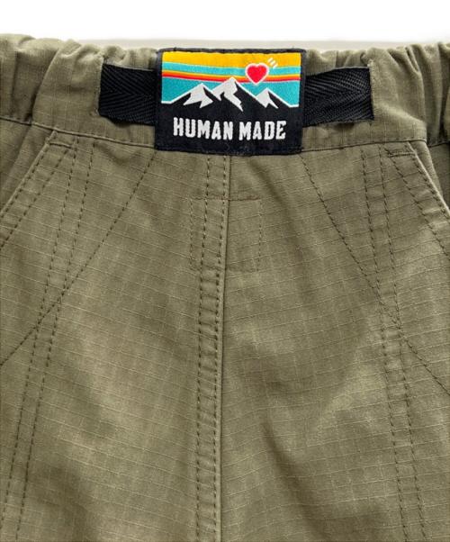 HUMAN MADE（ヒューマンメイド）HUMAN MADE (ヒューマンメイド) イージーパンツ オリーブ サイズ:Mの古着・服飾アイテム