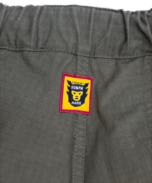 HUMAN MADE（ヒューマンメイド）HUMAN MADE (ヒューマンメイド) イージーパンツ オリーブ サイズ:Mの古着・服飾アイテム