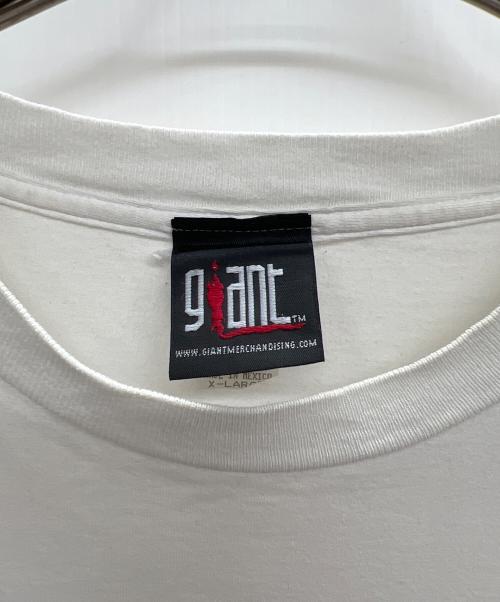 giant（ジャイアント）GIANT (ジャイアント) RAGE AGAINST THE MACHINE 90s ホワイト サイズ:XLの古着・服飾アイテム