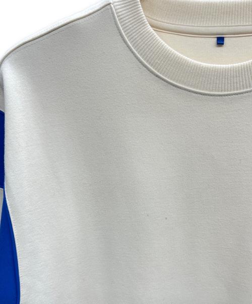 ADER error（アーダーエラー）ADER error (アーダーエラー) ユニオンロゴスウェット ホワイト×ブルー サイズ: A1の古着・服飾アイテム