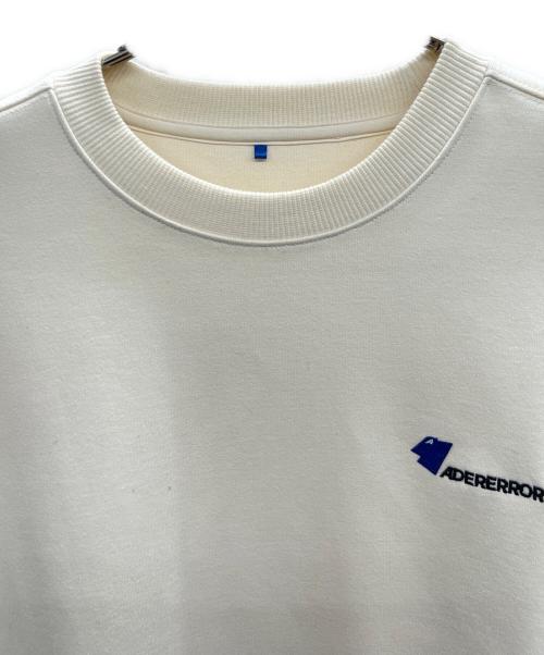 ADER error（アーダーエラー）ADER error (アーダーエラー) ユニオンロゴスウェット ホワイト×ブルー サイズ: A1の古着・服飾アイテム