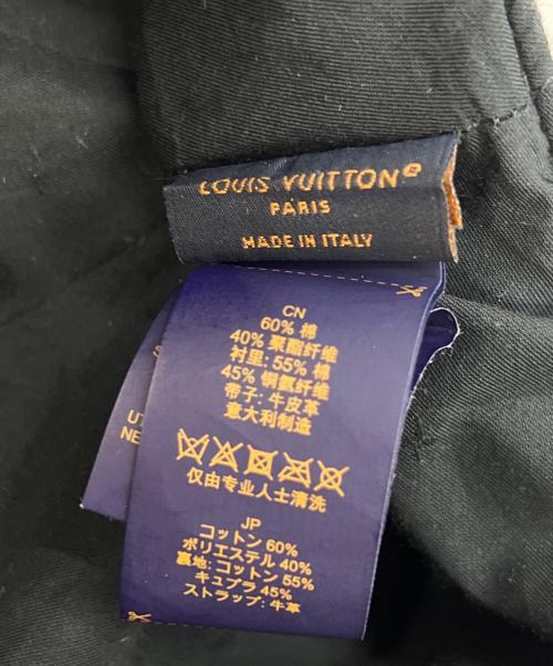 LOUIS VUITTON（ルイ ヴィトン）LOUIS VUITTON (ルイ ヴィトン) キャップ モノグラム・エッセンシャル ブラックの古着・服飾アイテム