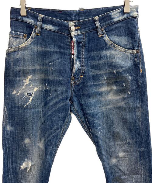 DSQUARED2（ディースクエアード）DSQUARED2 (ディースクエアード) CLASSIC KENNY TWIST JEAN インディゴ サイズ:42の古着・服飾アイテム