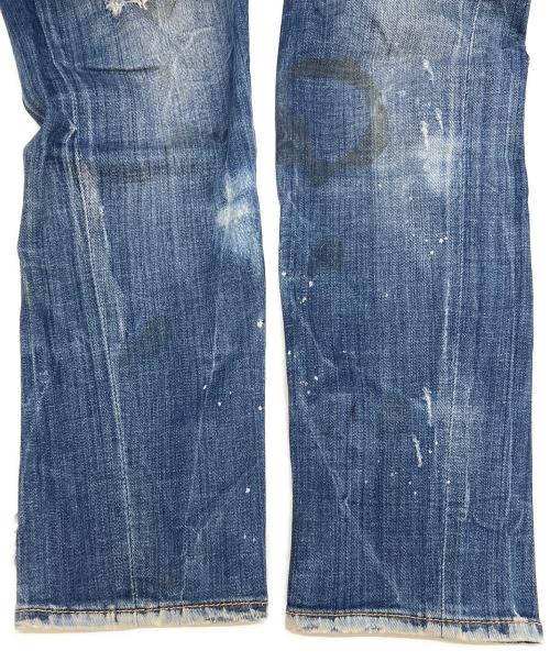 DSQUARED2（ディースクエアード）DSQUARED2 (ディースクエアード) CLASSIC KENNY TWIST JEAN インディゴ サイズ:42の古着・服飾アイテム