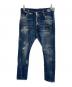 DSQUARED2（ディースクエアード）の古着「CLASSIC KENNY TWIST JEAN」｜インディゴ