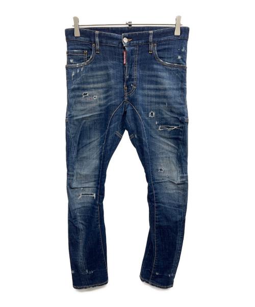 DSQUARED2（ディースクエアード）DSQUARED2 (ディースクエアード) デニムパンツ インディゴ サイズ:4の古着・服飾アイテム