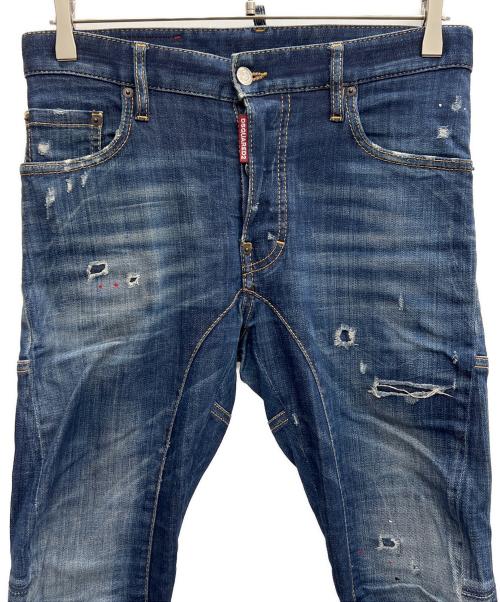 DSQUARED2（ディースクエアード）DSQUARED2 (ディースクエアード) デニムパンツ インディゴ サイズ:4の古着・服飾アイテム