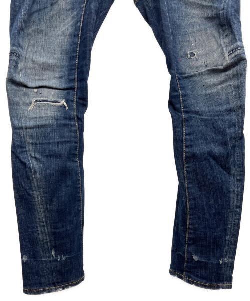 DSQUARED2（ディースクエアード）DSQUARED2 (ディースクエアード) デニムパンツ インディゴ サイズ:4の古着・服飾アイテム