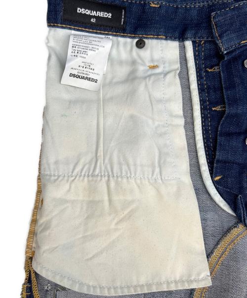 DSQUARED2（ディースクエアード）DSQUARED2 (ディースクエアード) デニムパンツ インディゴ サイズ:4の古着・服飾アイテム