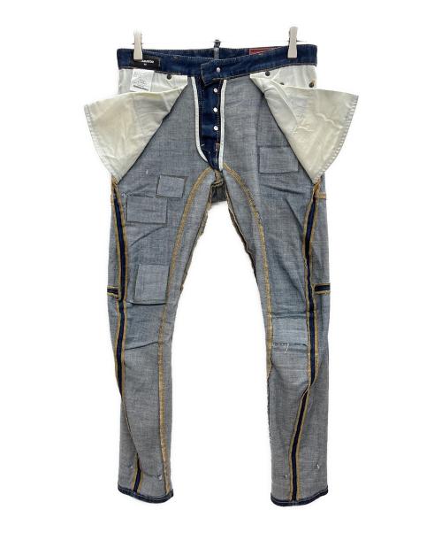 DSQUARED2（ディースクエアード）DSQUARED2 (ディースクエアード) デニムパンツ インディゴ サイズ:4の古着・服飾アイテム