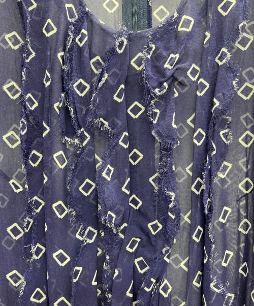 COMME des GARCONS COMME des GARCONS（コムデギャルソン コムデギャルソン）COMME des GARCONS COMME des GARCONS (コムデギャルソン コムデギャルソン) 半袖ワンピース インディゴ サイズ:Lの古着・服飾アイテム