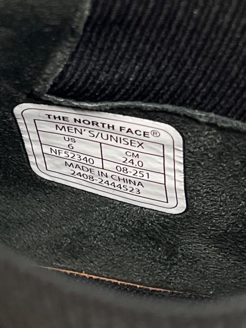 THE NORTH FACE（ザ ノース フェイス）THE NORTH FACE (ザ ノース フェイス) ベロシティ ニット ミッド II ゴアテックス インビジブル フィット ブラック サイズ:24.0 未使用品の古着・服飾アイテム