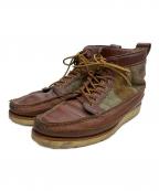 NIGEL CABOURN×YUKETENナイジェルケーボン×ユケテン）の古着「モカシンブーツ」｜ブラウン