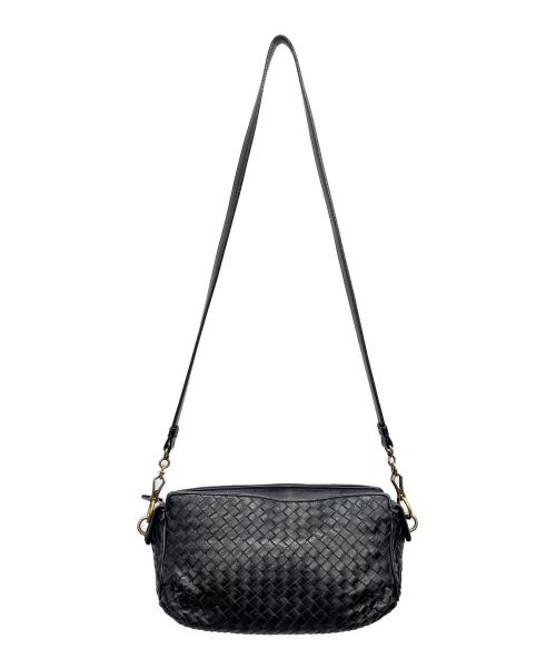 BOTTEGA VENETA（ボッテガベネタ）BOTTEGA VENETA (ボッテガベネタ) ショルダーバッグ ブラックの古着・服飾アイテム