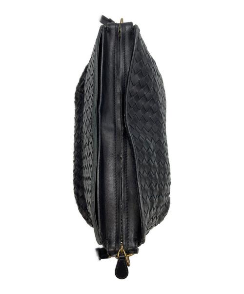 BOTTEGA VENETA（ボッテガベネタ）BOTTEGA VENETA (ボッテガベネタ) ショルダーバッグ ブラックの古着・服飾アイテム