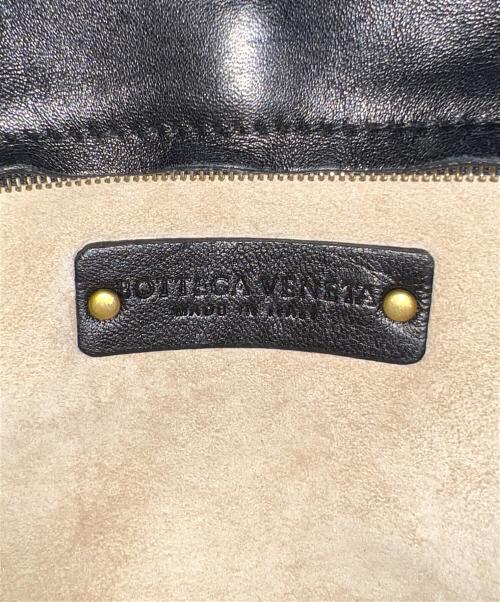 BOTTEGA VENETA（ボッテガベネタ）BOTTEGA VENETA (ボッテガベネタ) ショルダーバッグ ブラックの古着・服飾アイテム