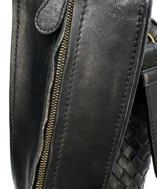 BOTTEGA VENETA（ボッテガベネタ）BOTTEGA VENETA (ボッテガベネタ) ショルダーバッグ ブラックの古着・服飾アイテム