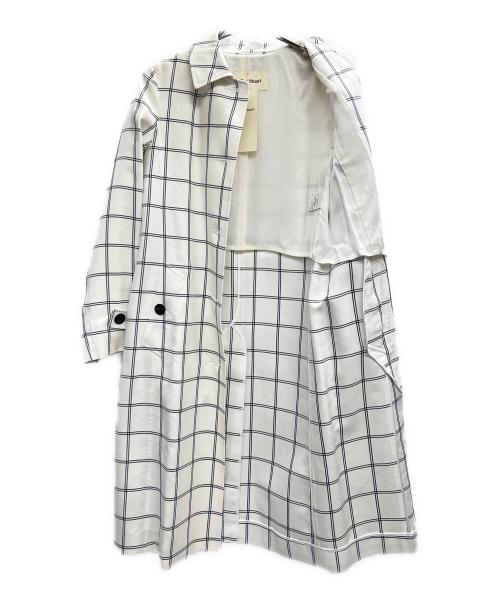 Paul Stuart（ポールスチュアート）Paul Stuart (ポールスチュアート) ロングコート ホワイト サイズ:6 未使用品の古着・服飾アイテム