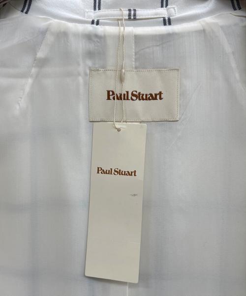 Paul Stuart（ポールスチュアート）Paul Stuart (ポールスチュアート) ロングコート ホワイト サイズ:6 未使用品の古着・服飾アイテム