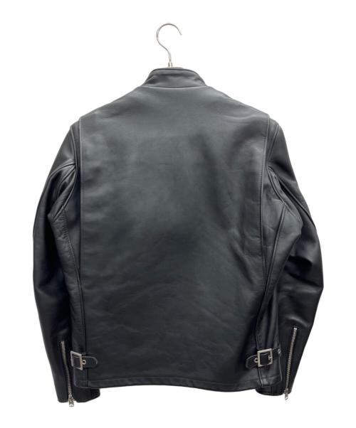 Schott（ショット）Schott (ショット) ライダースジャケット ブラック サイズ:38の古着・服飾アイテム