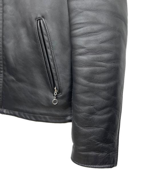 Schott（ショット）Schott (ショット) ライダースジャケット ブラック サイズ:38の古着・服飾アイテム