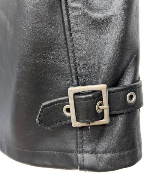 Schott（ショット）Schott (ショット) ライダースジャケット ブラック サイズ:38の古着・服飾アイテム