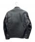 Schott (ショット) ライダースジャケット ブラック サイズ:38：40000円
