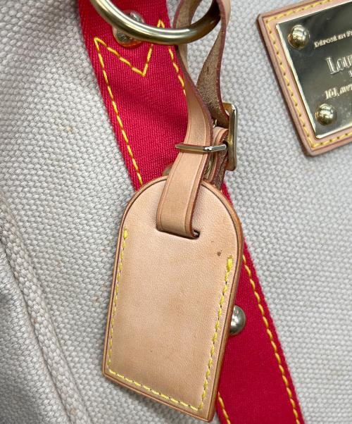 LOUIS VUITTON（ルイ ヴィトン）LOUIS VUITTON (ルイ ヴィトン) トートバッグ アンティグア カバMM ベージュの古着・服飾アイテム
