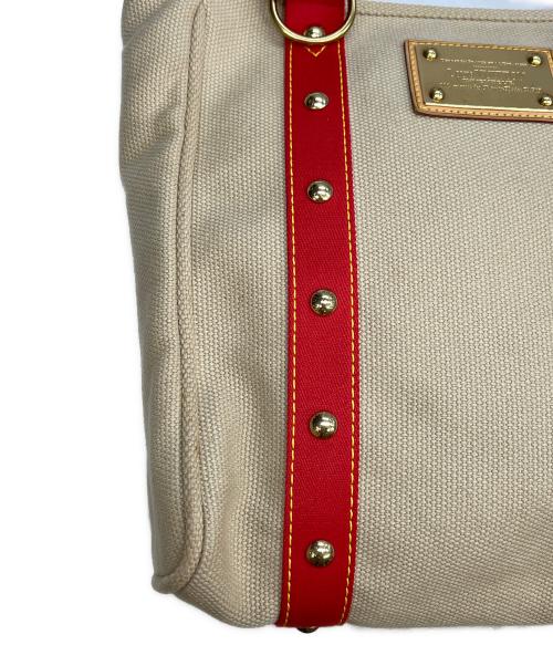LOUIS VUITTON（ルイ ヴィトン）LOUIS VUITTON (ルイ ヴィトン) トートバッグ アンティグア カバMM ベージュの古着・服飾アイテム