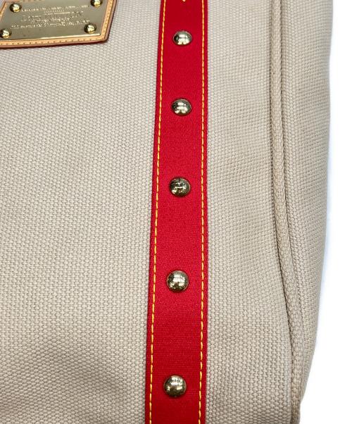 LOUIS VUITTON（ルイ ヴィトン）LOUIS VUITTON (ルイ ヴィトン) トートバッグ アンティグア カバMM ベージュの古着・服飾アイテム