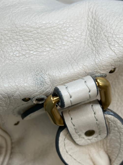 Chloe（クロエ）Chloe (クロエ) パディントン ミディアム アイボリーの古着・服飾アイテム