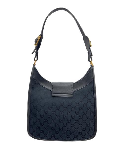 GUCCI（グッチ）GUCCI (グッチ) ワンショルダーバッグ GG ジャッキー ブラックの古着・服飾アイテム