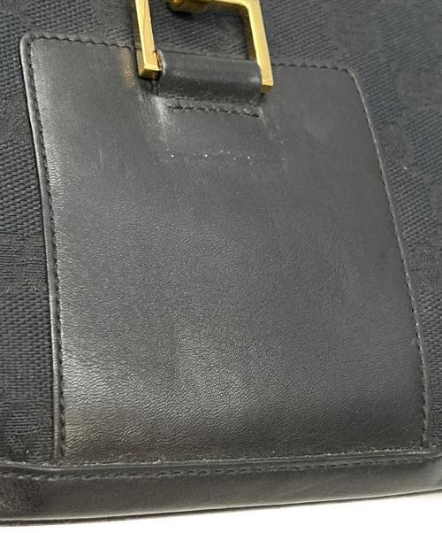 GUCCI（グッチ）GUCCI (グッチ) ワンショルダーバッグ GG ジャッキー ブラックの古着・服飾アイテム