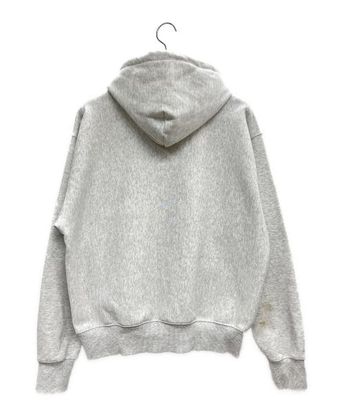 stussy（ステューシー）stussy (ステューシー) パーカー ライトグレー サイズ:Mの古着・服飾アイテム