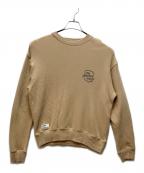 Schottショット）の古着「SHIELD CREW KNIT SWEAT」｜ブラウン