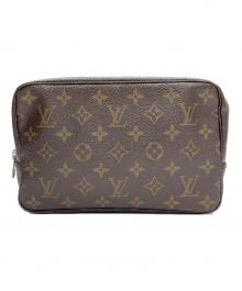 LOUIS VUITTON（ルイ ヴィトン）の古着「コスメポーチ トゥルーストワレット23」｜ブラウン