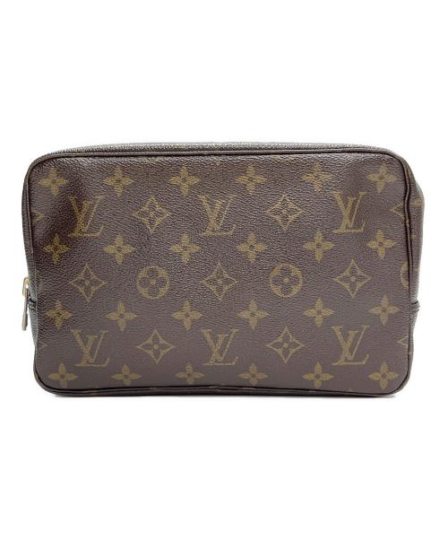 LOUIS VUITTON（ルイ ヴィトン）LOUIS VUITTON (ルイ ヴィトン) コスメポーチ トゥルーストワレット23 ブラウンの古着・服飾アイテム